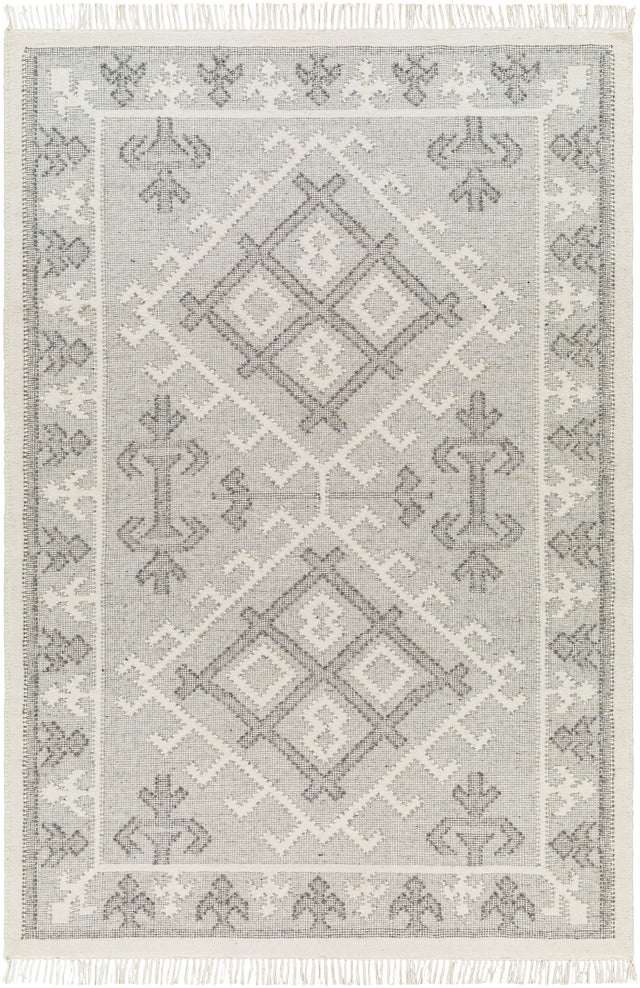 Surya Valerie Vla-2305 Off-White, Charcoal, Medium Gray Rug.