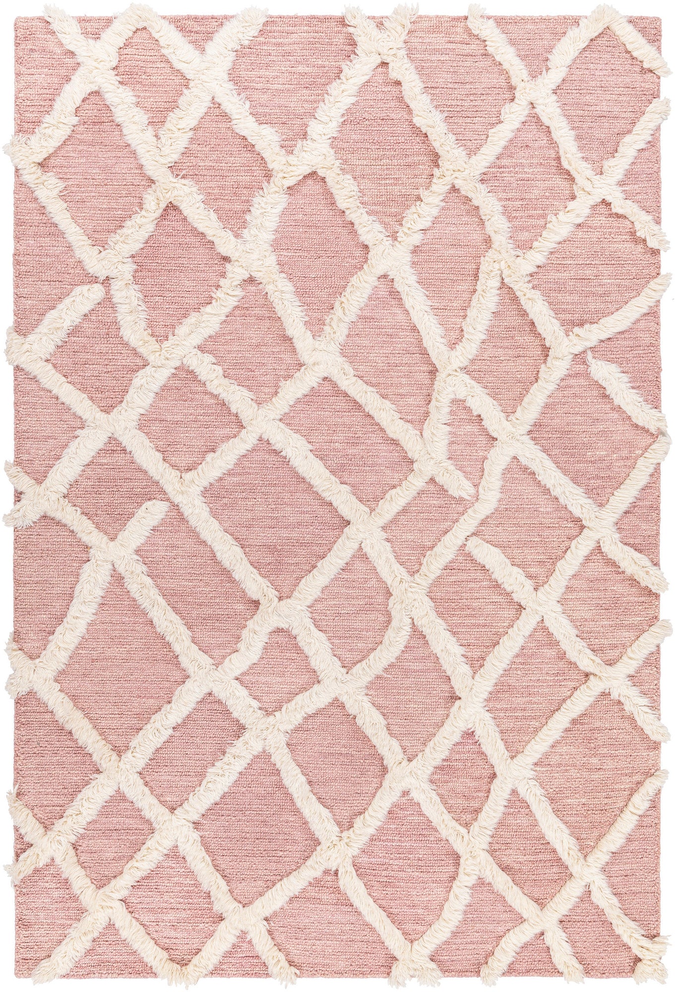 Surya Valery Vly-2302 Butter, Dusty Pink, Rose Rug.