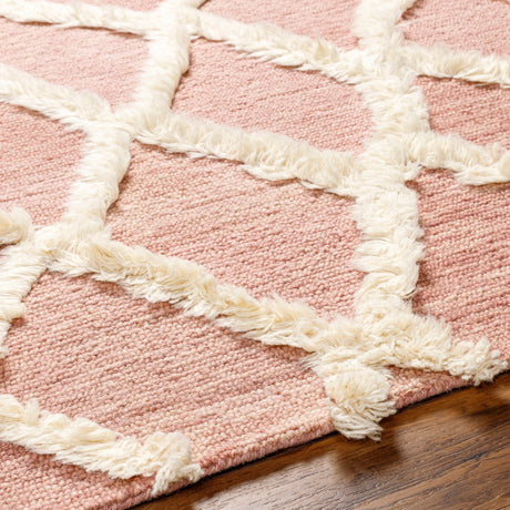 Surya Valery Vly-2302 Butter, Dusty Pink, Rose Rug.