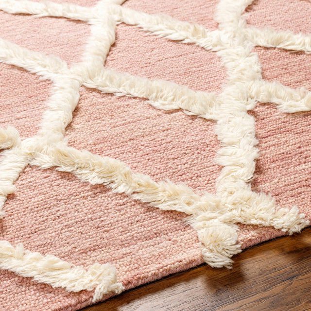 Surya Valery Vly-2302 Butter, Dusty Pink, Rose Rug.