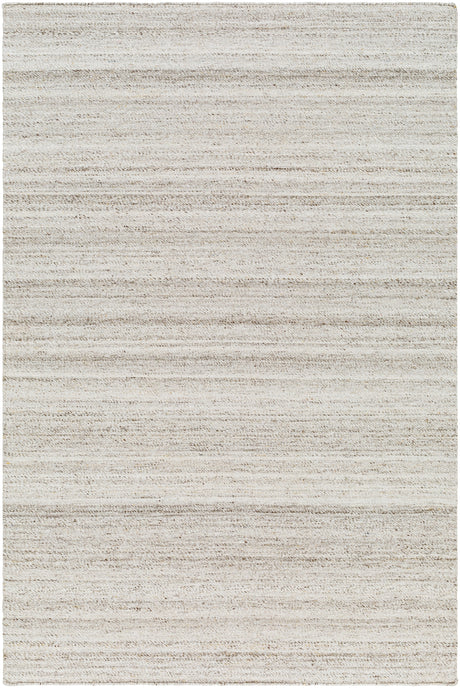 Surya Verna Vra-2300 Cream, Light Gray, Medium Gray, Taupe Rug.