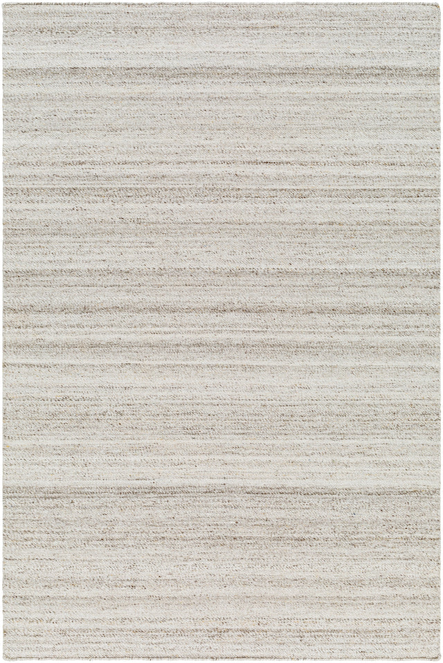 Surya Verna Vra-2300 Cream, Light Gray, Medium Gray, Taupe Rug.