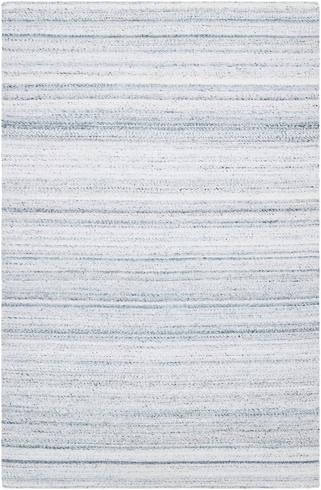 Surya Verna Vra-2301 Cream, Blue, Black Rug.