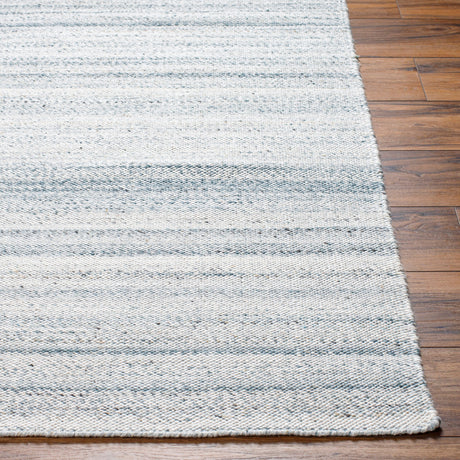 Surya Verna Vra-2301 Cream, Blue, Black Rug.