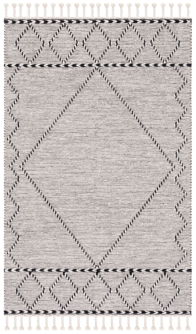 Safavieh Vermont Vrm160Z Ivory/Black Rug.