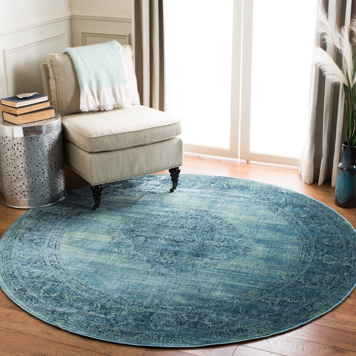 Safavieh Vintage Vtg112-2220 Turquoise / Multi Rugs