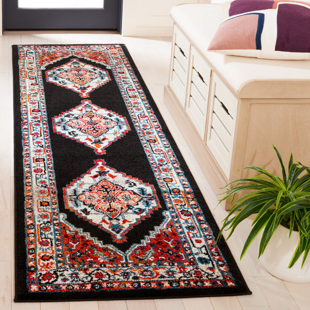 Safavieh Vintage Hamadan Vth225P Red/Black Rug.