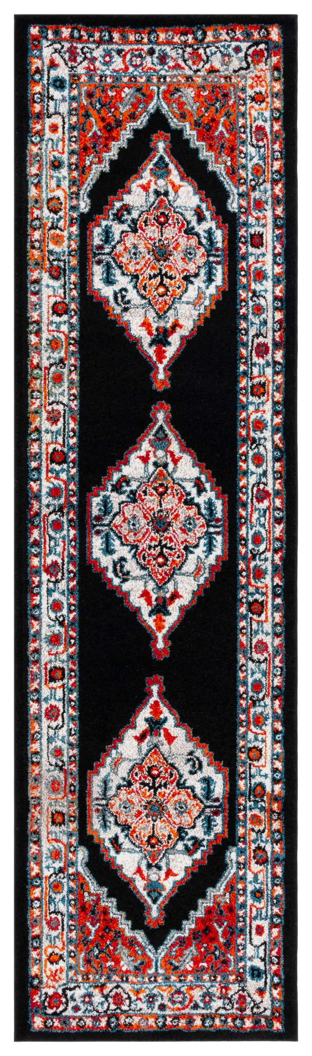 Safavieh Vintage Hamadan Vth225P Red/Black Rug.