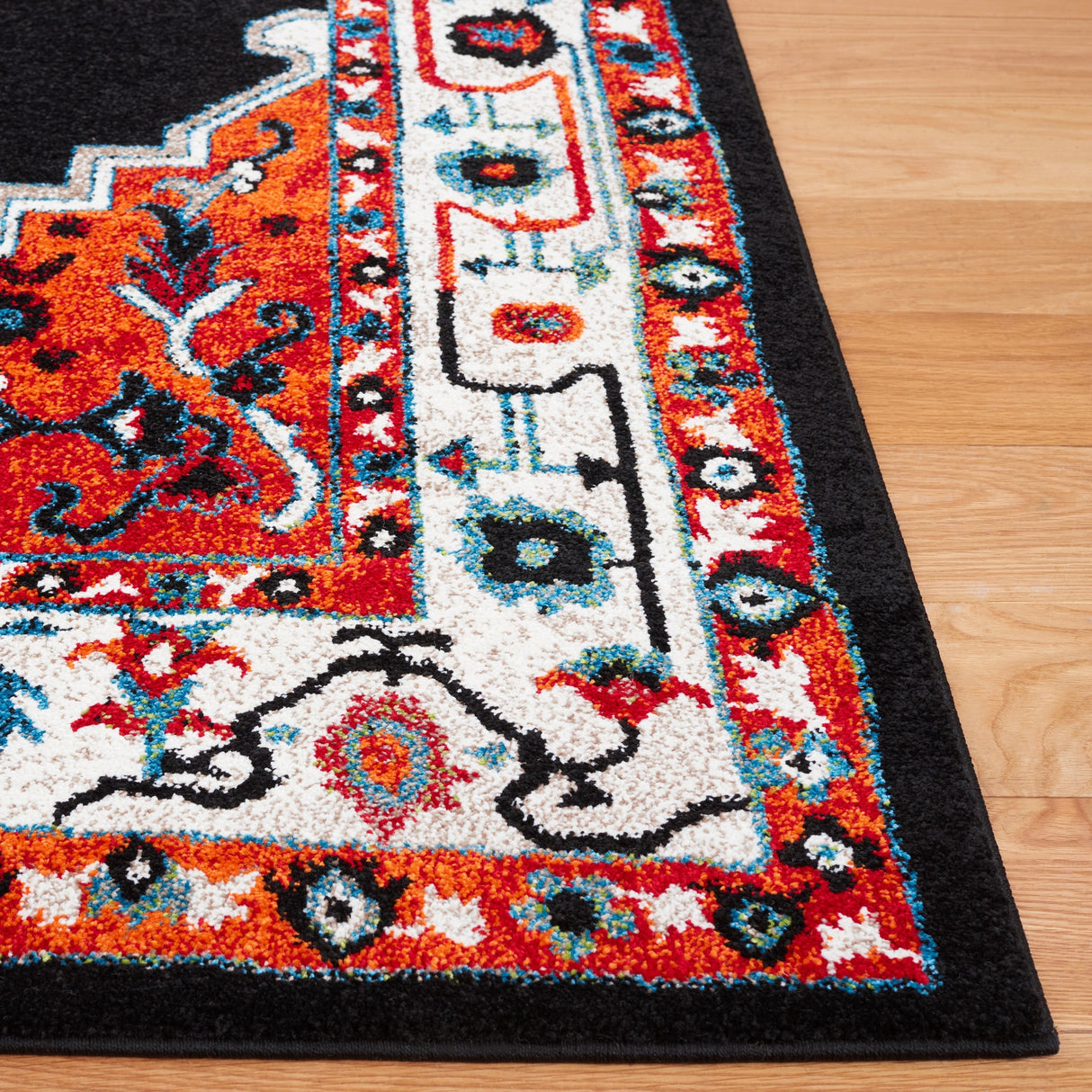 Safavieh Vintage Hamadan Vth225P Red/Black Rug.
