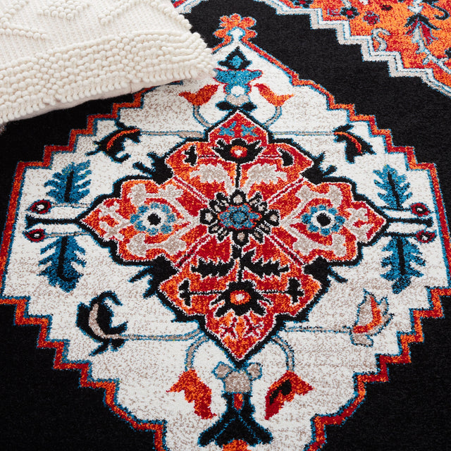 Safavieh Vintage Hamadan Vth225P Red/Black Rug.