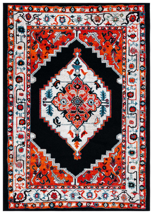 Safavieh Vintage Hamadan Vth225P Red/Black Rug.
