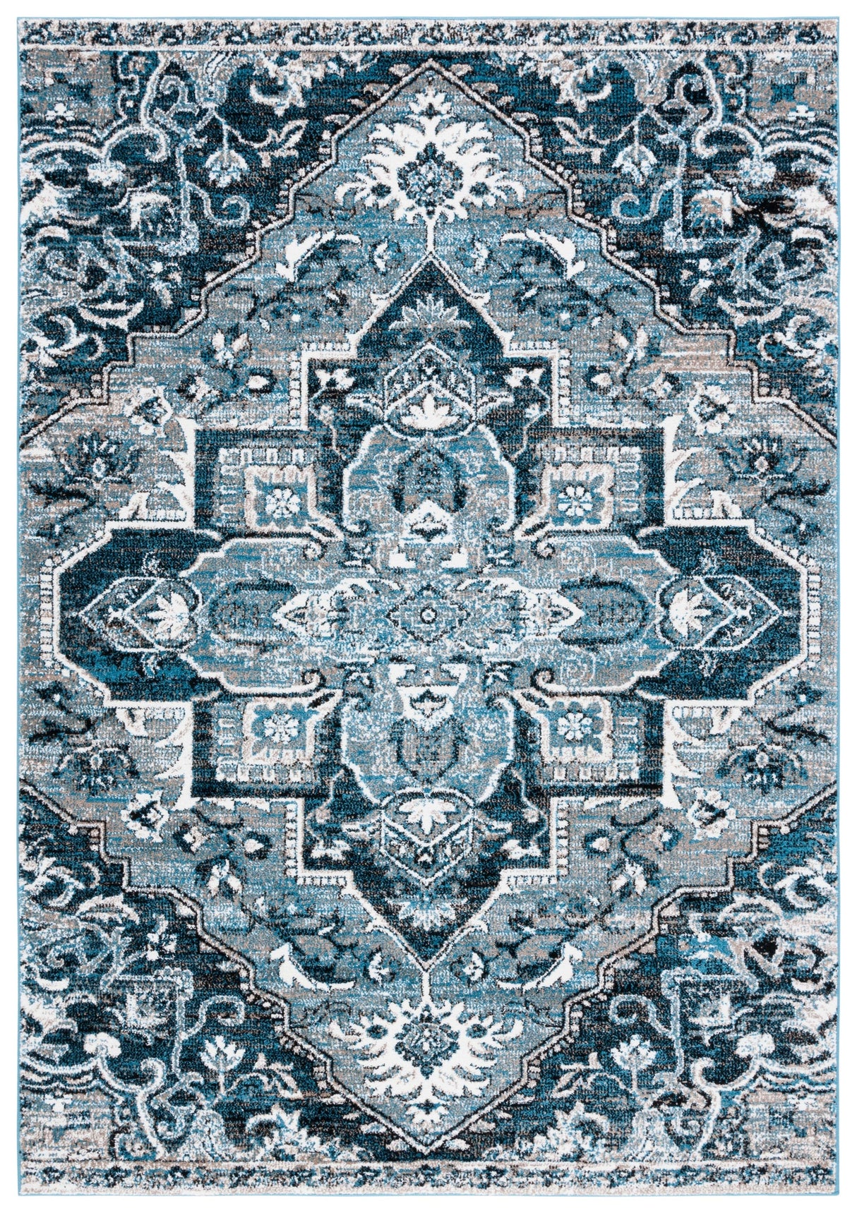 Safavieh Vintage Hamadan Vth226J Blue/Ivory Rug.