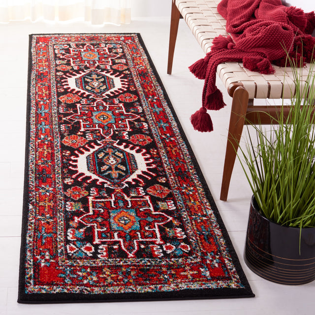 Safavieh Vintage Hamadan Vth229P Red/Black Rug.