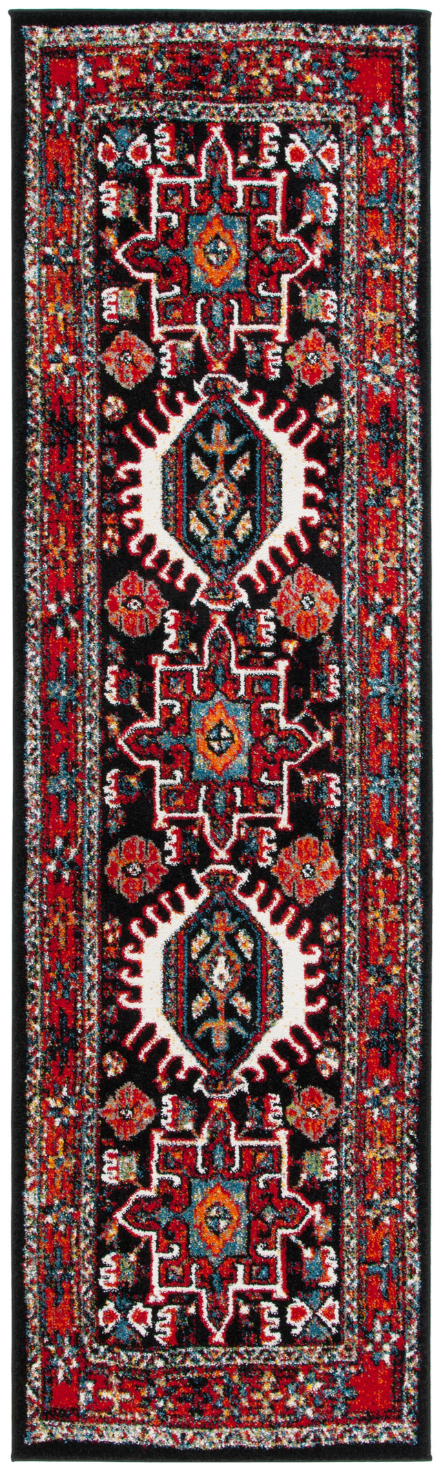 Safavieh Vintage Hamadan Vth229P Red/Black Rug.