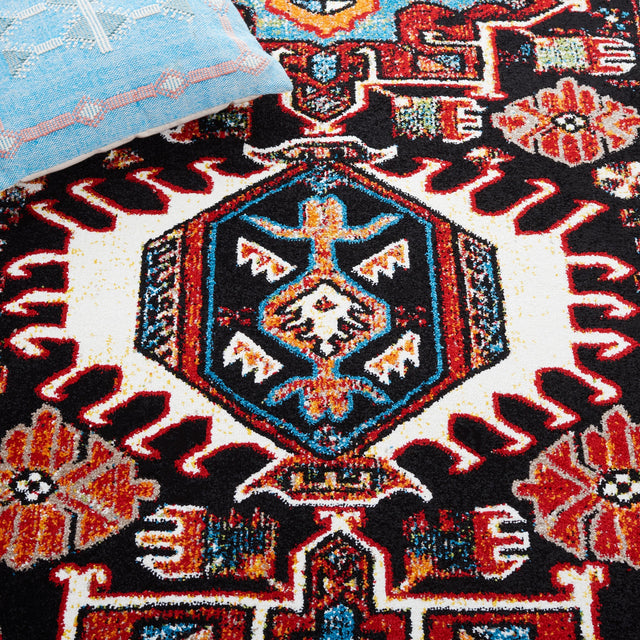 Safavieh Vintage Hamadan Vth229P Red/Black Rug.
