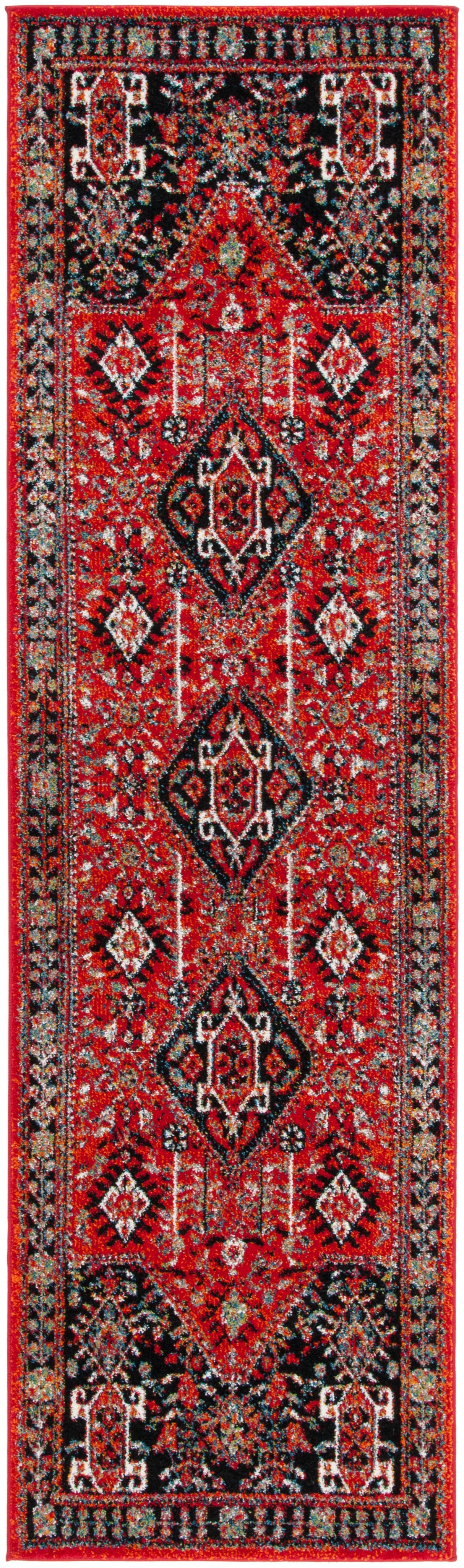 Safavieh Vintage Hamadan Vth230P Red/Black Rug.
