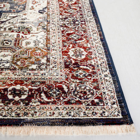 Safavieh Vintage Persian Vtp611N Navy/Red Rug.
