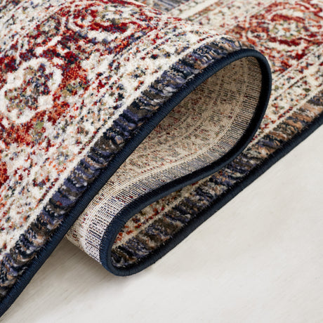 Safavieh Vintage Persian Vtp611N Navy/Red Rug.