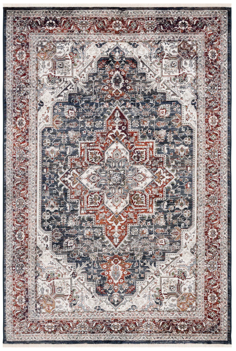 Safavieh Vintage Persian Vtp611N Navy/Red Rug.