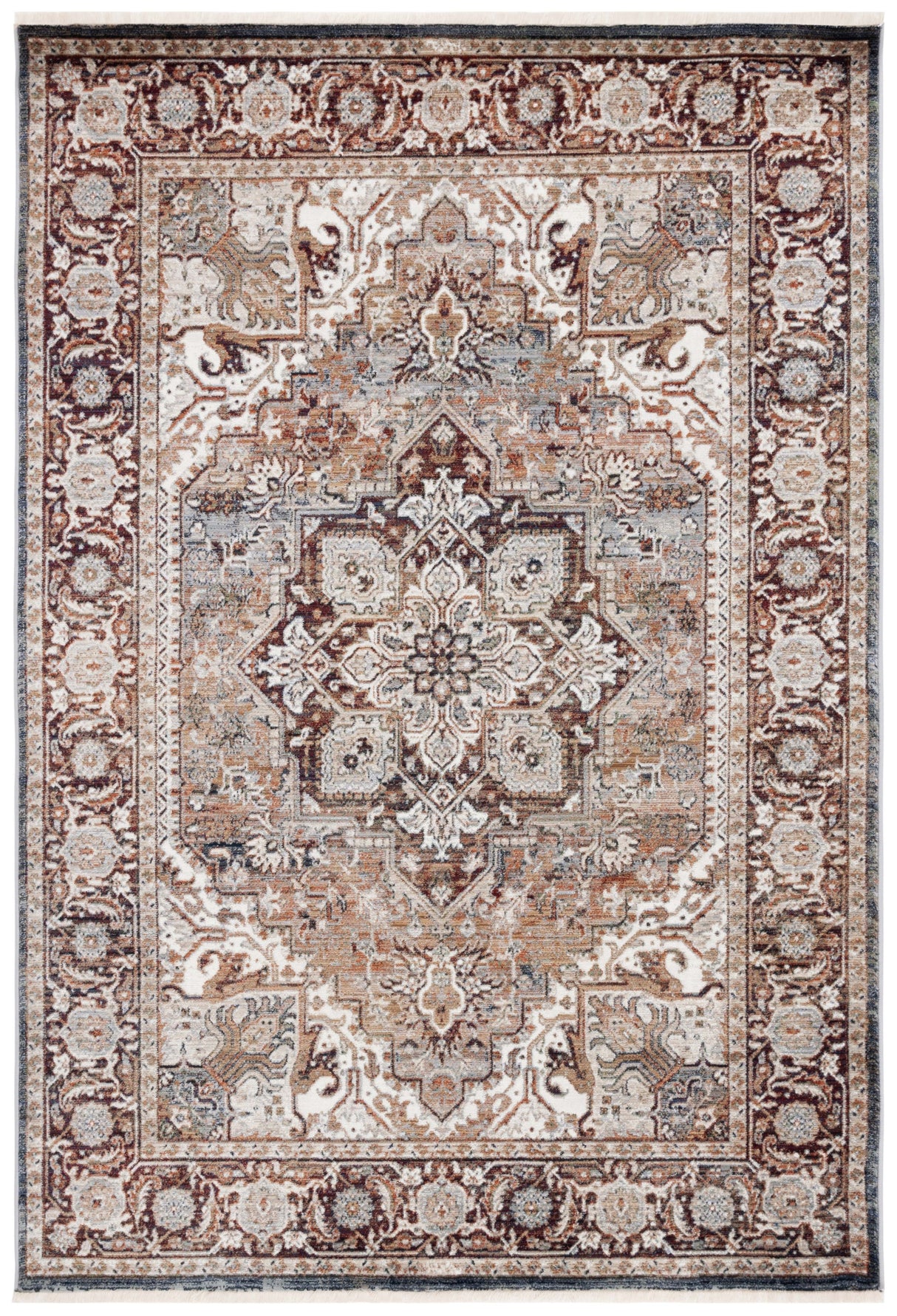 Safavieh Vintage Persian Vtp621Q Red/Ivory Rug.