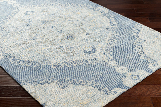 Surya Vivianne Vve-2303 Medium Gray, Light Blue, Sage Rug.