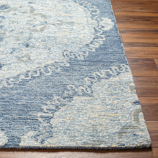 Surya Vivianne Vve-2303 Medium Gray, Light Blue, Sage Rug.