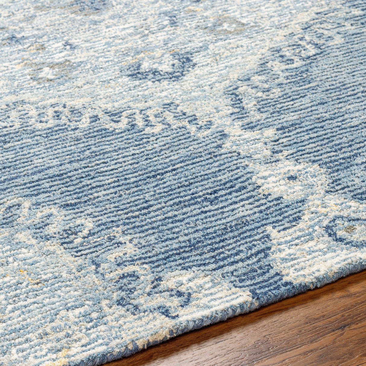 Surya Vivianne Vve-2303 Medium Gray, Light Blue, Sage Rug.