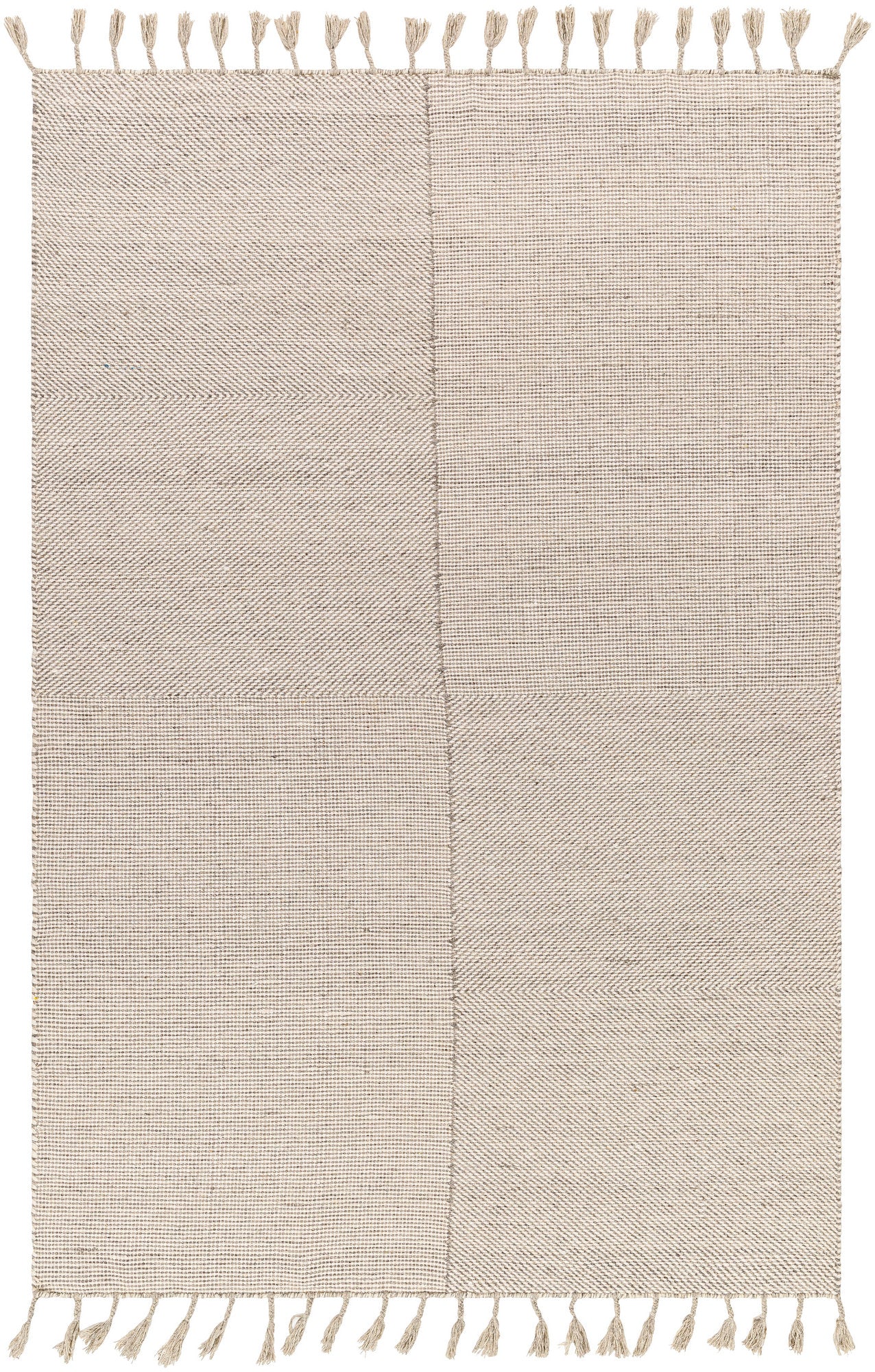 Surya Vivian Vvi-2301 Cream, Gray Rug.