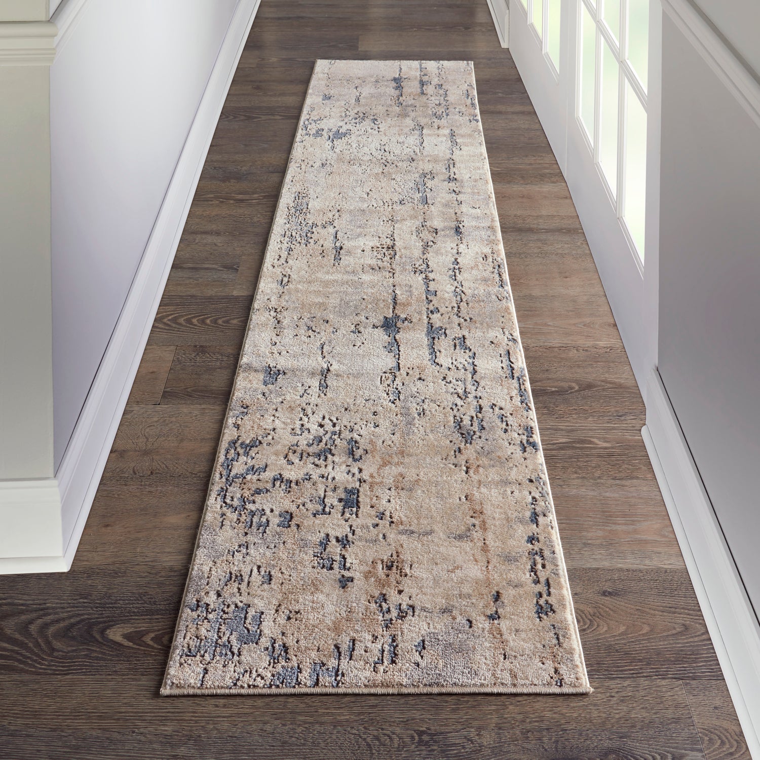 Nourison Quarry Qua01 Beige/Grey Rug