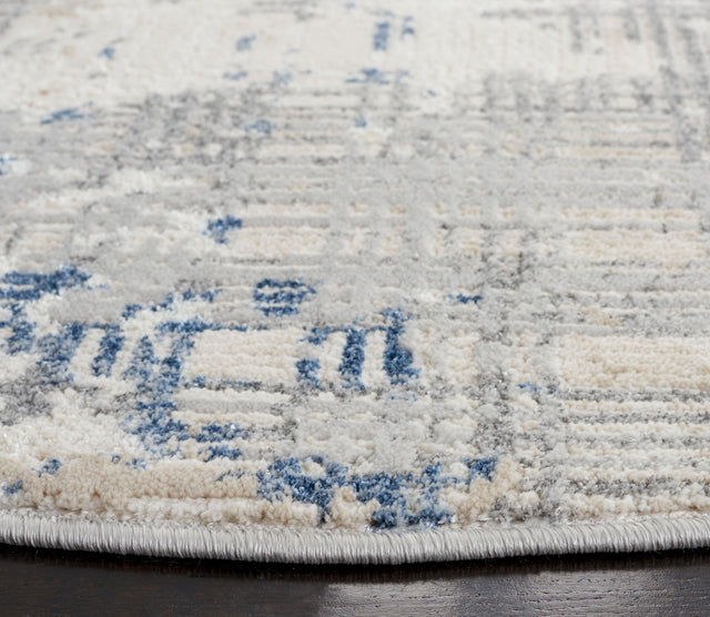 Safavieh Whisper Whs544F Grey/Blue Ivory Rug.