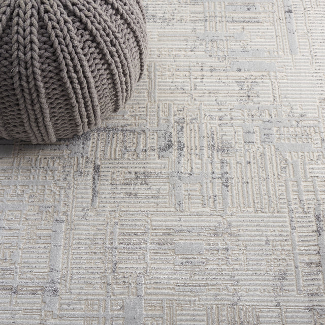 Safavieh Whisper Whs582F Light Grey/Beige Rug.