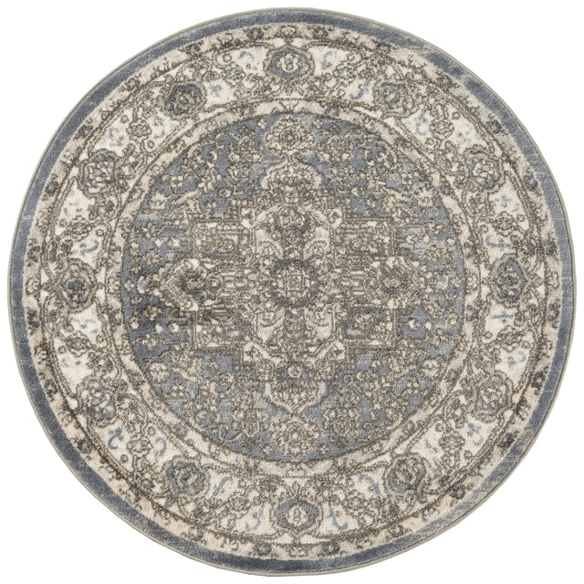 Nourison Quarry Qua05 Blue Rug