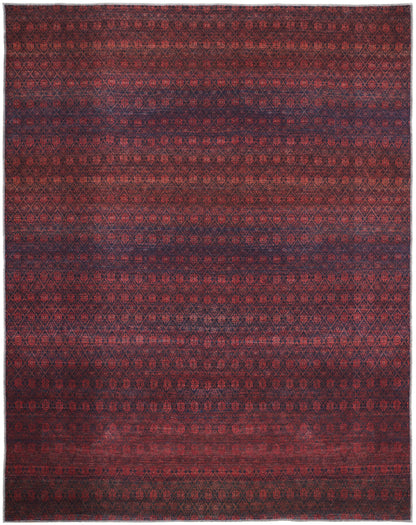 Feizy Voss Vos39Haf Red/Gray Area Rug
