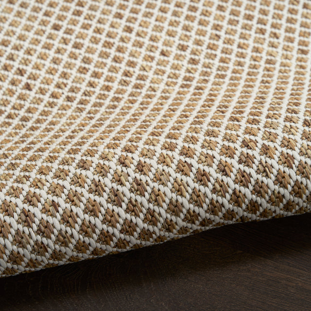 Nourison Courtyard COU01 Machine Made Jute, Ivory Rug