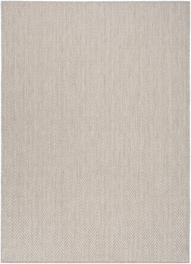 Nourison Horizon Indoor/Outdoor HOZ02 Grey Contemporary Area Rugs
