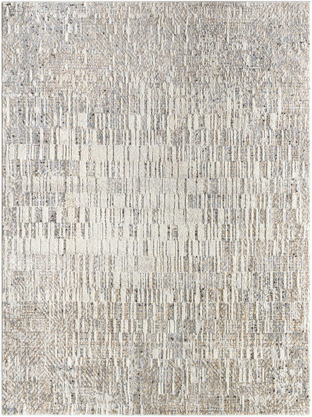 Surya Zidane Zdn-2306 Light Beige, Gray, White, Medium Brown, Black Rug.
