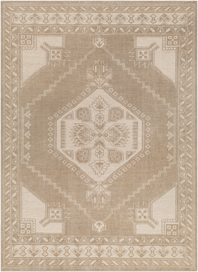 Surya Zahra Zha-2305 Cream, Light Brown Rug.