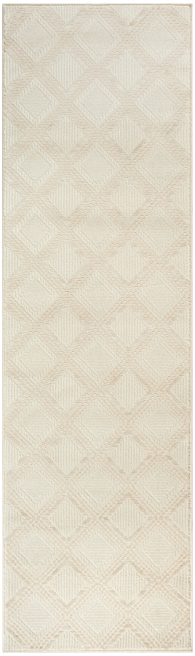 Nourison Serenity Home SRH11 Ivory Contemporary Area Rugs