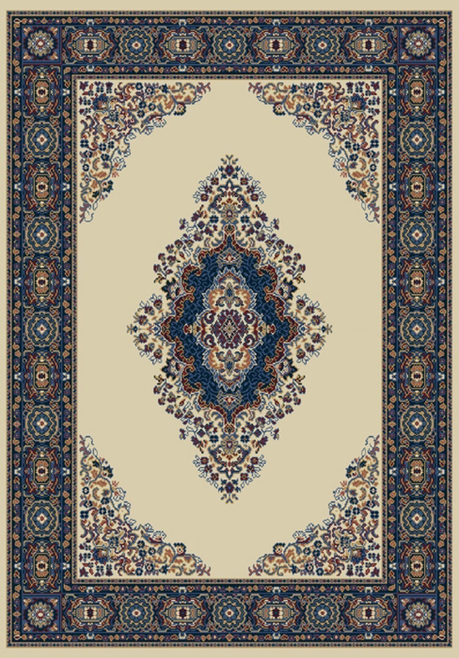 United Weavers Manhattan Cathedral Cream (940-35397) Rugs.