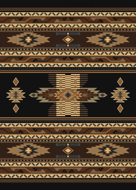 United Weavers Manhattan Phoenix Black (940-36070) Rugs.