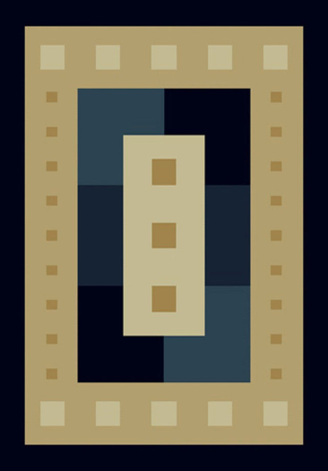 United Weavers Manhattan Times Square Navy (940-36864) Rugs.