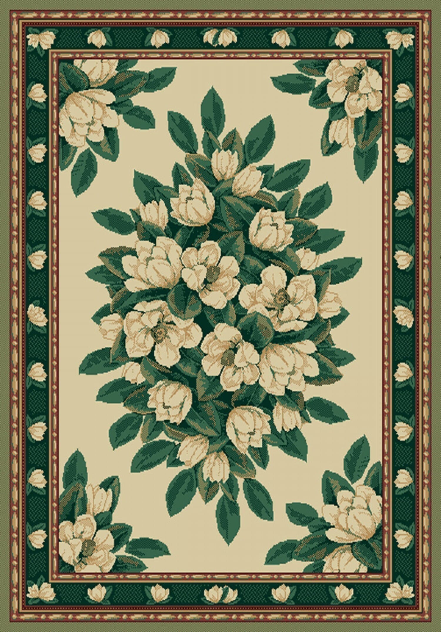 United Weavers Manhattan Magnolia Cream (940-37097) Rugs.