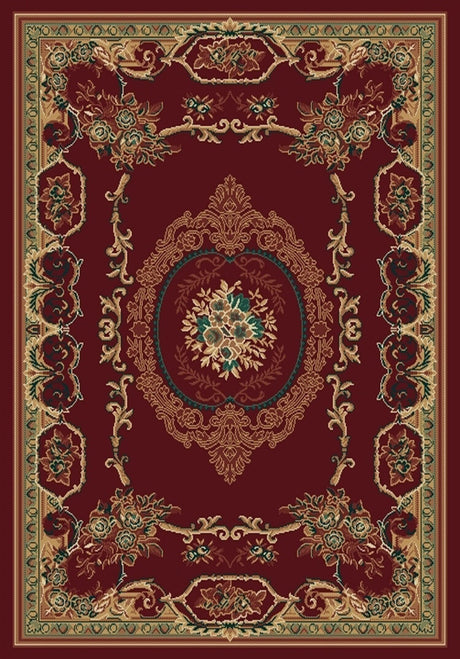 United Weavers Manhattan Lexington Burgundy (940-38134) Rugs.