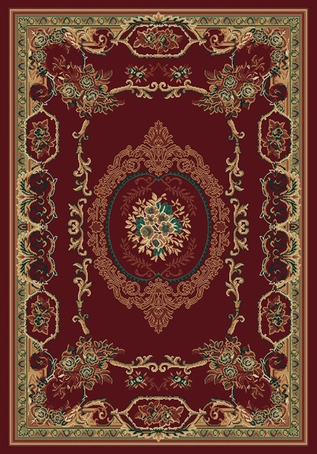United Weavers Manhattan Lexington Burgundy (940-38134) Rugs.