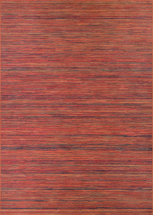 Couristan Cape Hinsdale 1407/0066 Crimson / Multi Solid Color Area Rug
