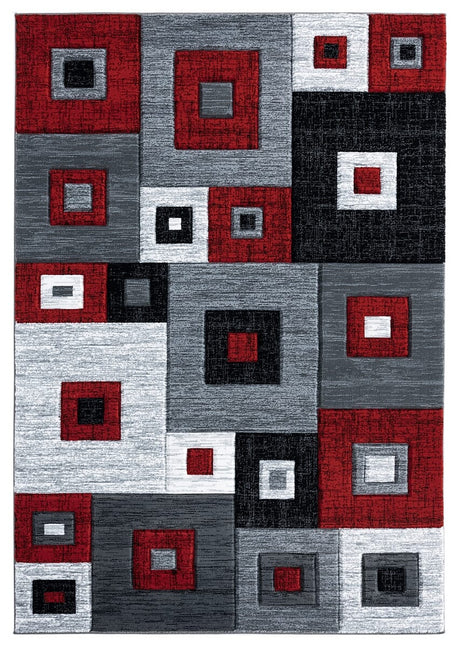 United Weavers Bristol Cicero Red (2050-10230) Rugs.