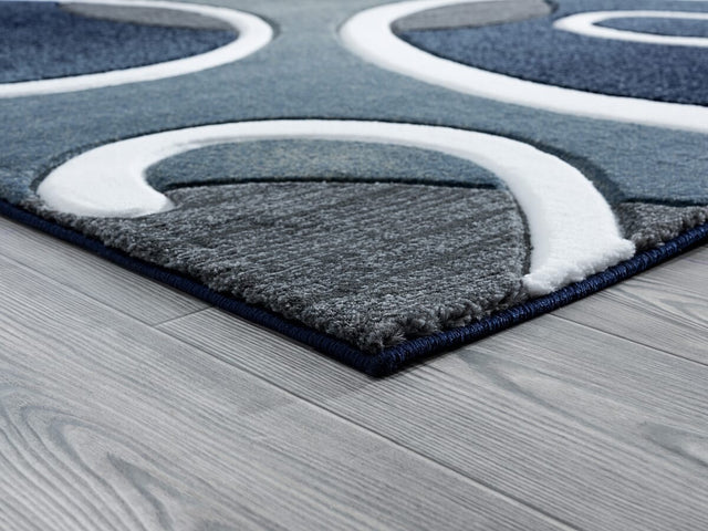 United Weavers Bristol Riley Navy (2050-10364) Rugs.