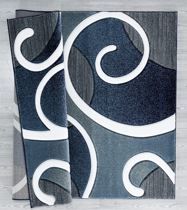 United Weavers Bristol Riley Navy (2050-10364) Rugs.