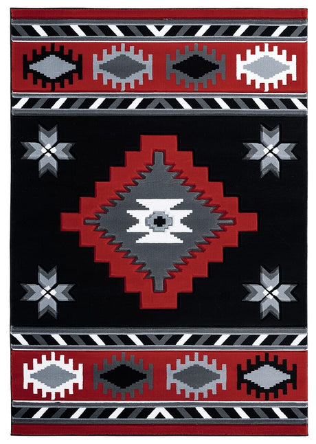 United Weavers Bristol Caliente Red (2050-10430) Rugs.