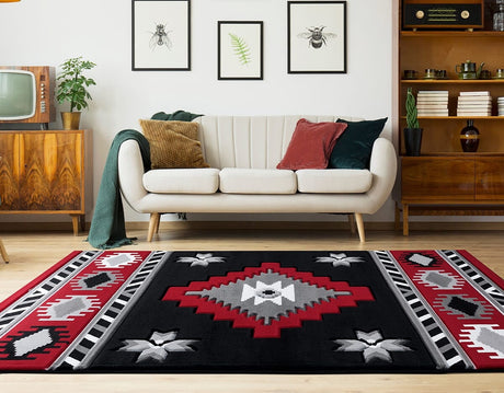 United Weavers Bristol Caliente Red (2050-10430) Rugs.